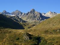 Silvretta Hochalpenstraßen Blick ins Kromertal